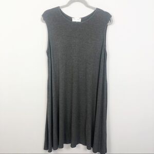 NINE 1 EIGHT | Gray Tank Swing Dress Women’s Size Large